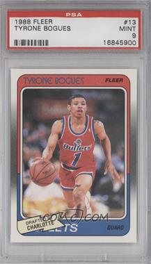 1988-89 Fleer - [Base] #13 - Tyrone Bogues [PSA 9 MINT]