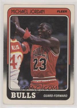 1988-89 Fleer - [Base] #17 - Michael Jordan [EX to NM]