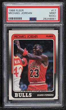 1988-89 Fleer - [Base] #17 - Michael Jordan [PSA 9 MINT (OC)]