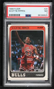 1988-89 Fleer - [Base] #20 - Scottie Pippen [PSA 7 NM]