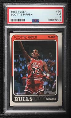 1988-89 Fleer - [Base] #20 - Scottie Pippen [PSA 7 NM]