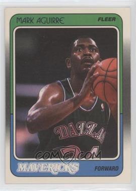 1988-89 Fleer - [Base] #27 - Mark Aguirre