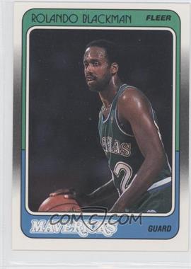 1988-89 Fleer - [Base] #28 - Rolando Blackman