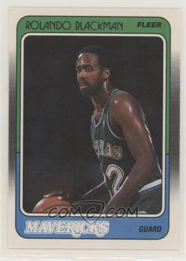 1988-89 Fleer - [Base] #28 - Rolando Blackman