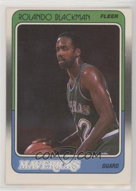 1988-89 Fleer - [Base] #28 - Rolando Blackman