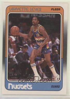 1988-89 Fleer - [Base] #35 - Fat Lever