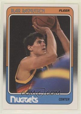 1988-89 Fleer - [Base] #36 - Blair Rasmussen