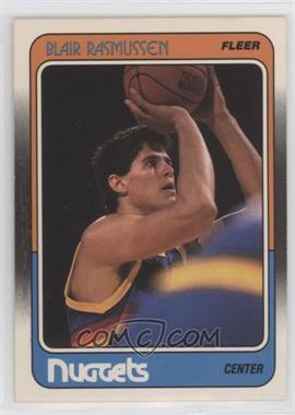 1988-89 Fleer - [Base] #36 - Blair Rasmussen