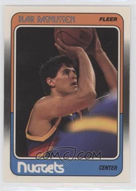 1988-89 Fleer - [Base] #36 - Blair Rasmussen