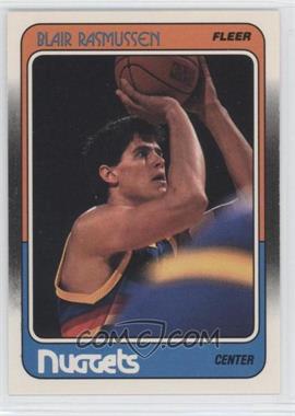 1988-89 Fleer - [Base] #36 - Blair Rasmussen