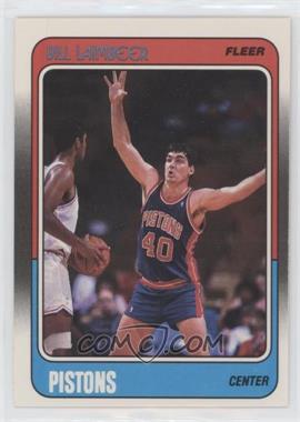 1988-89 Fleer - [Base] #42 - Bill Laimbeer