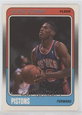 1988-89 Fleer - [Base] #43 - Dennis Rodman [EX to NM]