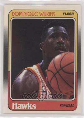 1988-89 Fleer - [Base] #5 - Dominique Wilkins