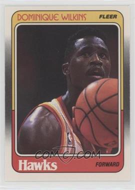 1988-89 Fleer - [Base] #5 - Dominique Wilkins