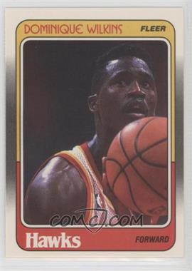 1988-89 Fleer - [Base] #5 - Dominique Wilkins