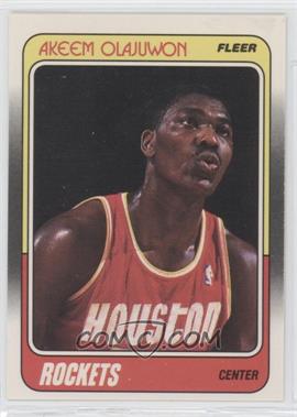 1988-89 Fleer - [Base] #53 - Akeem Olajuwon