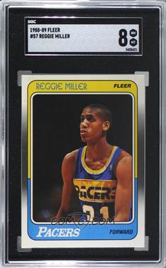 1988-89 Fleer - [Base] #57 - Reggie Miller [SGC 88 NM/MT 8]