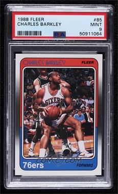 1988-89 Fleer - [Base] #85 - Charles Barkley [PSA 9 MINT]