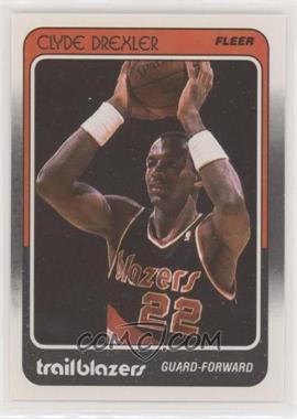 1988-89 Fleer - [Base] #92 - Clyde Drexler [Good to VG‑EX]