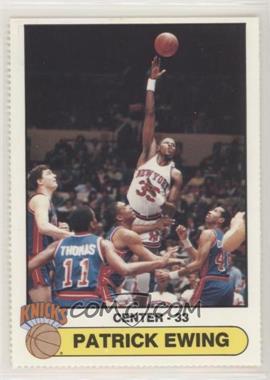 1988-89 Frito Lay New York Knicks - [Base] #33 - Patrick Ewing