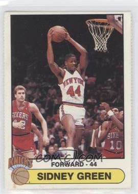 1988-89 Frito Lay New York Knicks - [Base] #44 - Sidney Green [EX to NM]