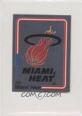 1988-89 Panini Stickers Spanish - [Base] #153 - Miami Heat Team