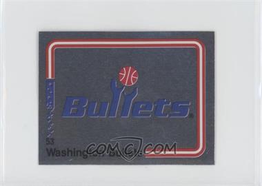 1988-89 Panini Stickers Spanish - [Base] #53 - Washington Bullets Logo