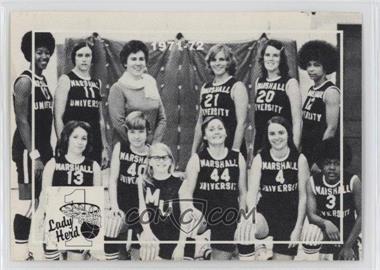 1988 Ashland Marshall Lady Herd - [Base] #_1971 - 1971-72 Marshall Lady Herd Team