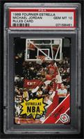 Michael Jordan (Rules Card) [PSA 10 GEM MT]