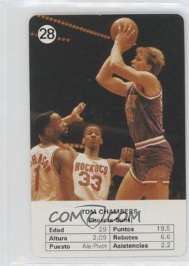 1988 Fournier Estrellas - [Base] #28 - Tom Chambers