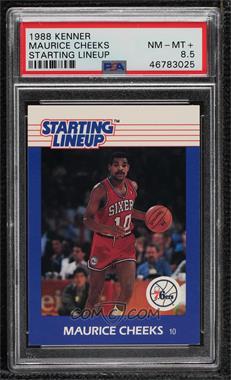 1988 Kenner Starting Lineup Cards - [Base] #_MACH - Maurice Cheeks [PSA 8.5 NM‑MT+]
