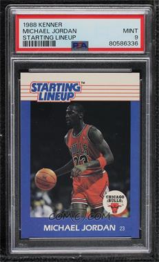 1988 Kenner Starting Lineup Cards - [Base] #_MIJO - Michael Jordan [PSA 9 MINT]