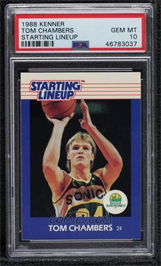 1988 Kenner Starting Lineup Cards - [Base] #_TOCH - Tom Chambers [PSA 10 GEM MT]