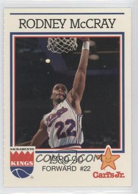 1989-90 Carl's Jr. Sacramento Kings - [Base] #22 - Rodney McCray
