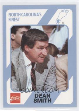 1989-90 Collegiate Collection/Coca-Cola North Carolina's Finest - [Base] #1 - Dean Smith