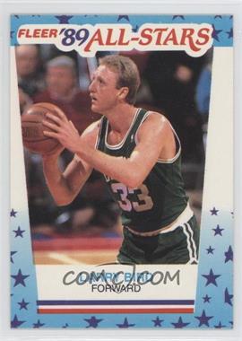 1989-90 Fleer - All-Stars Stickers #10 - Larry Bird