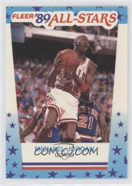 1989-90 Fleer - All-Stars Stickers #3 - Michael Jordan