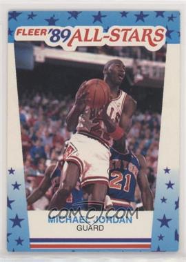 1989-90 Fleer - All-Stars Stickers #3 - Michael Jordan