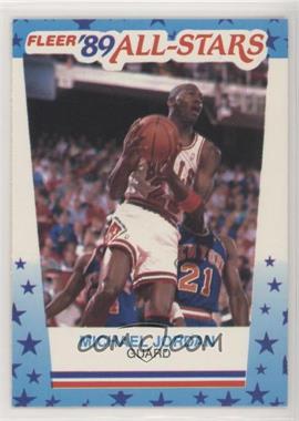 1989-90 Fleer - All-Stars Stickers #3 - Michael Jordan