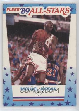 1989-90 Fleer - All-Stars Stickers #3 - Michael Jordan [EX to NM]