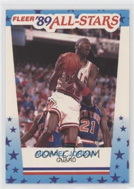 1989-90 Fleer - All-Stars Stickers #3 - Michael Jordan