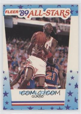 1989-90 Fleer - All-Stars Stickers #3 - Michael Jordan