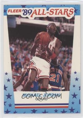 1989-90 Fleer - All-Stars Stickers #3 - Michael Jordan