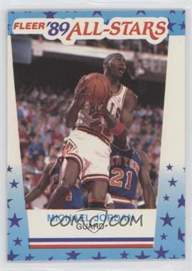 1989-90 Fleer - All-Stars Stickers #3 - Michael Jordan