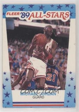 1989-90 Fleer - All-Stars Stickers #3 - Michael Jordan