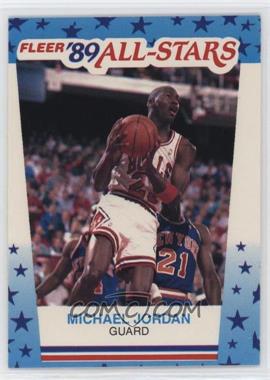 1989-90 Fleer - All-Stars Stickers #3 - Michael Jordan