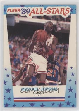 1989-90 Fleer - All-Stars Stickers #3 - Michael Jordan