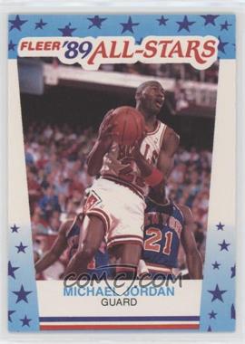 1989-90 Fleer - All-Stars Stickers #3 - Michael Jordan