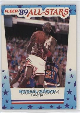1989-90 Fleer - All-Stars Stickers #3 - Michael Jordan [EX to NM]