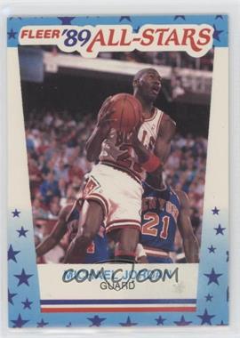 1989-90 Fleer - All-Stars Stickers #3 - Michael Jordan [EX to NM]